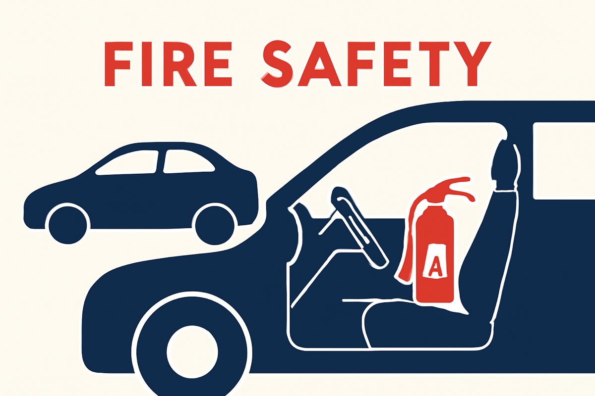 Fire extinguisher for car - vehicle fire safety guide