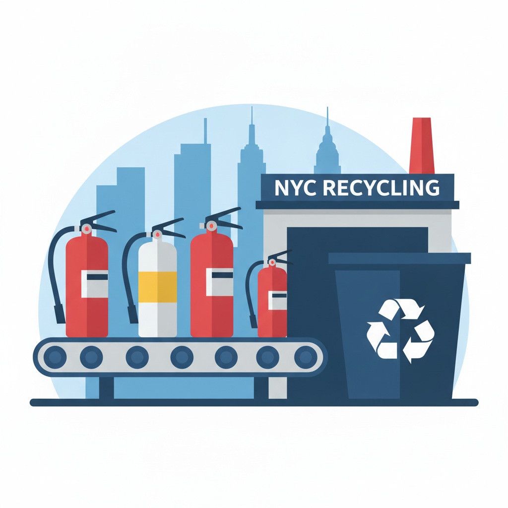 Fire extinguisher recycling guide for NYC businesses
